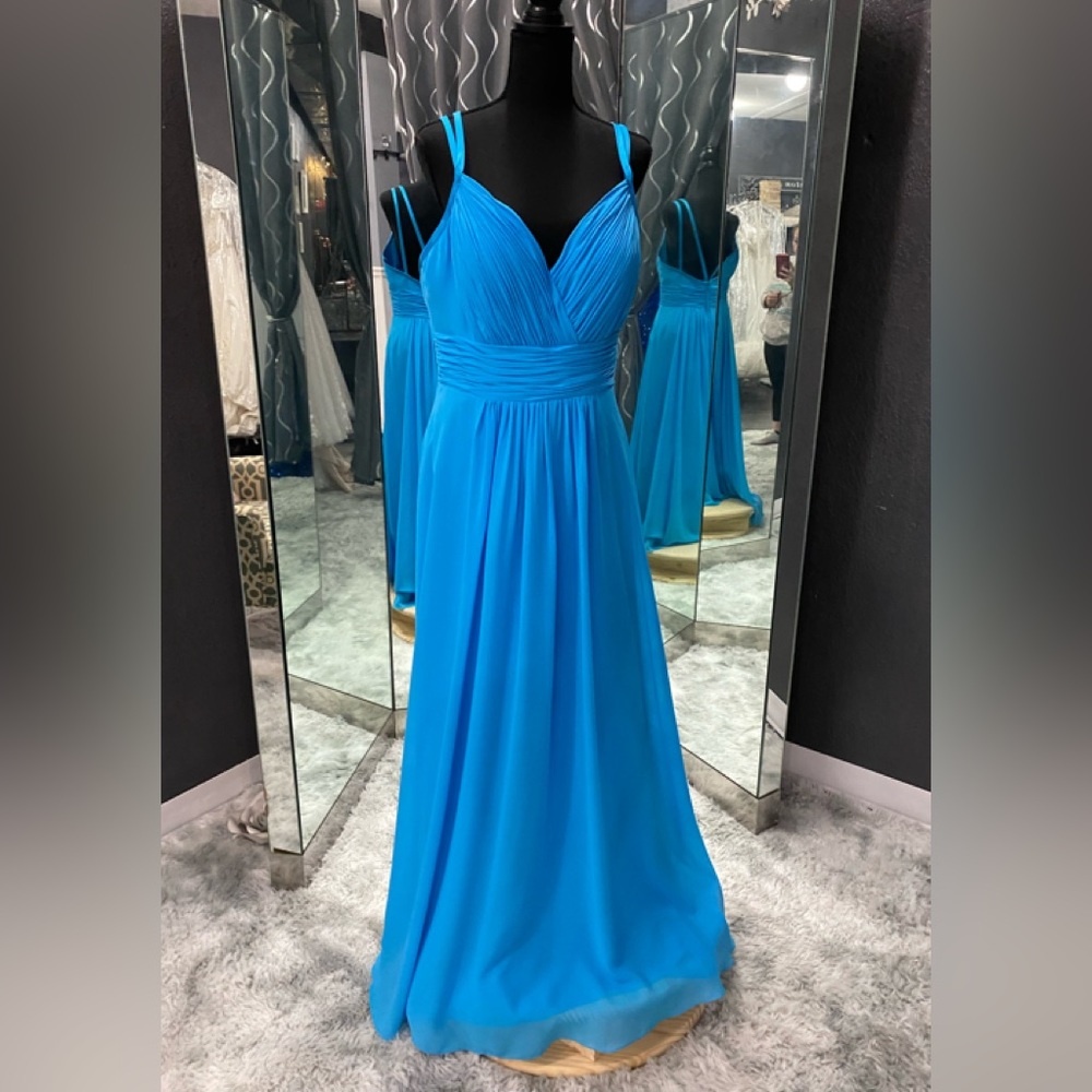 Christina Wu 22681 Marine Blue Bridesmaid Gown
